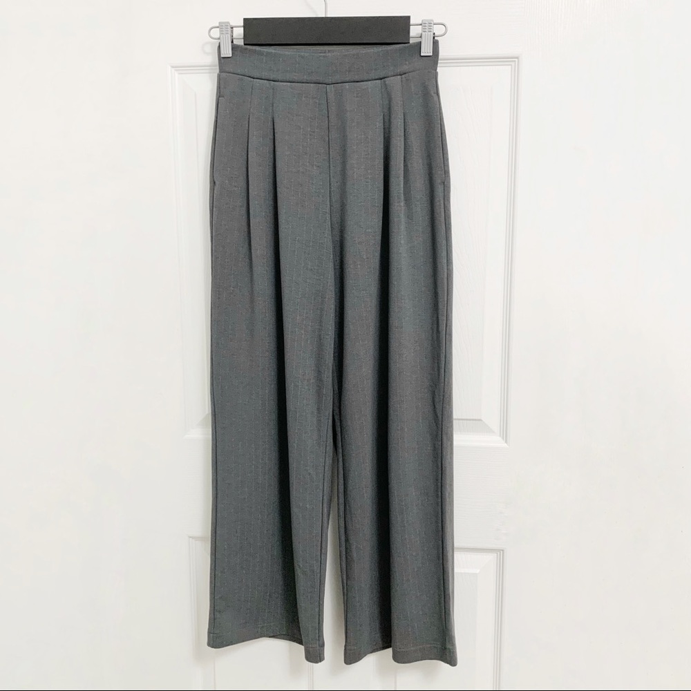 Uniqlo Ponte Wide Leg Pants